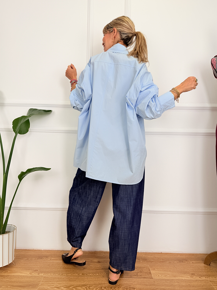 Easy Chic Shirt 13265 Blue  4