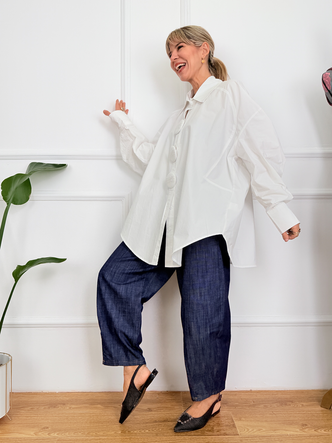 Easy Chic Shirt 13265 White  2