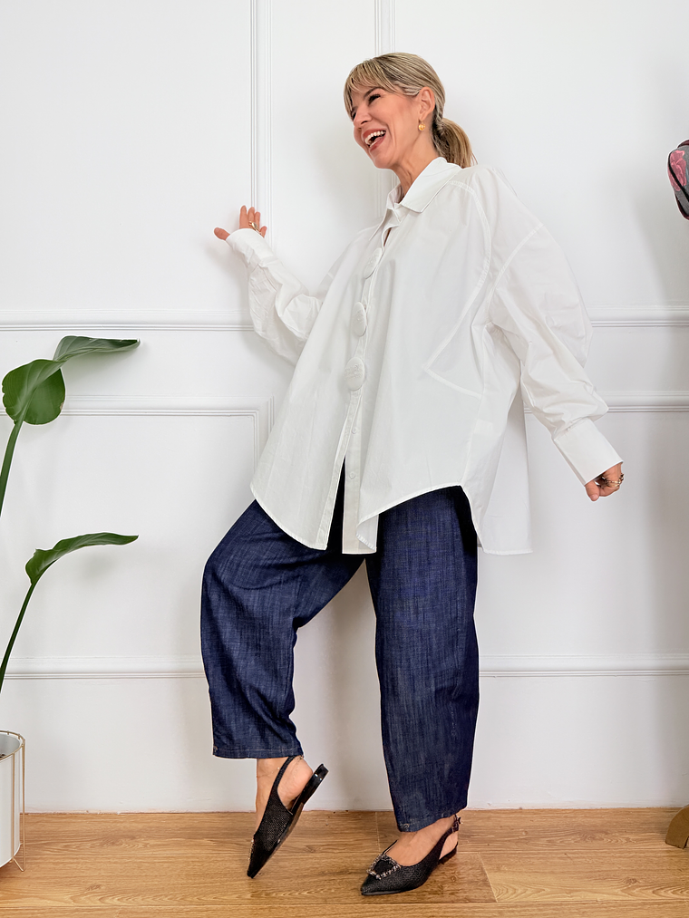 Easy Chic Shirt 13265 White  2