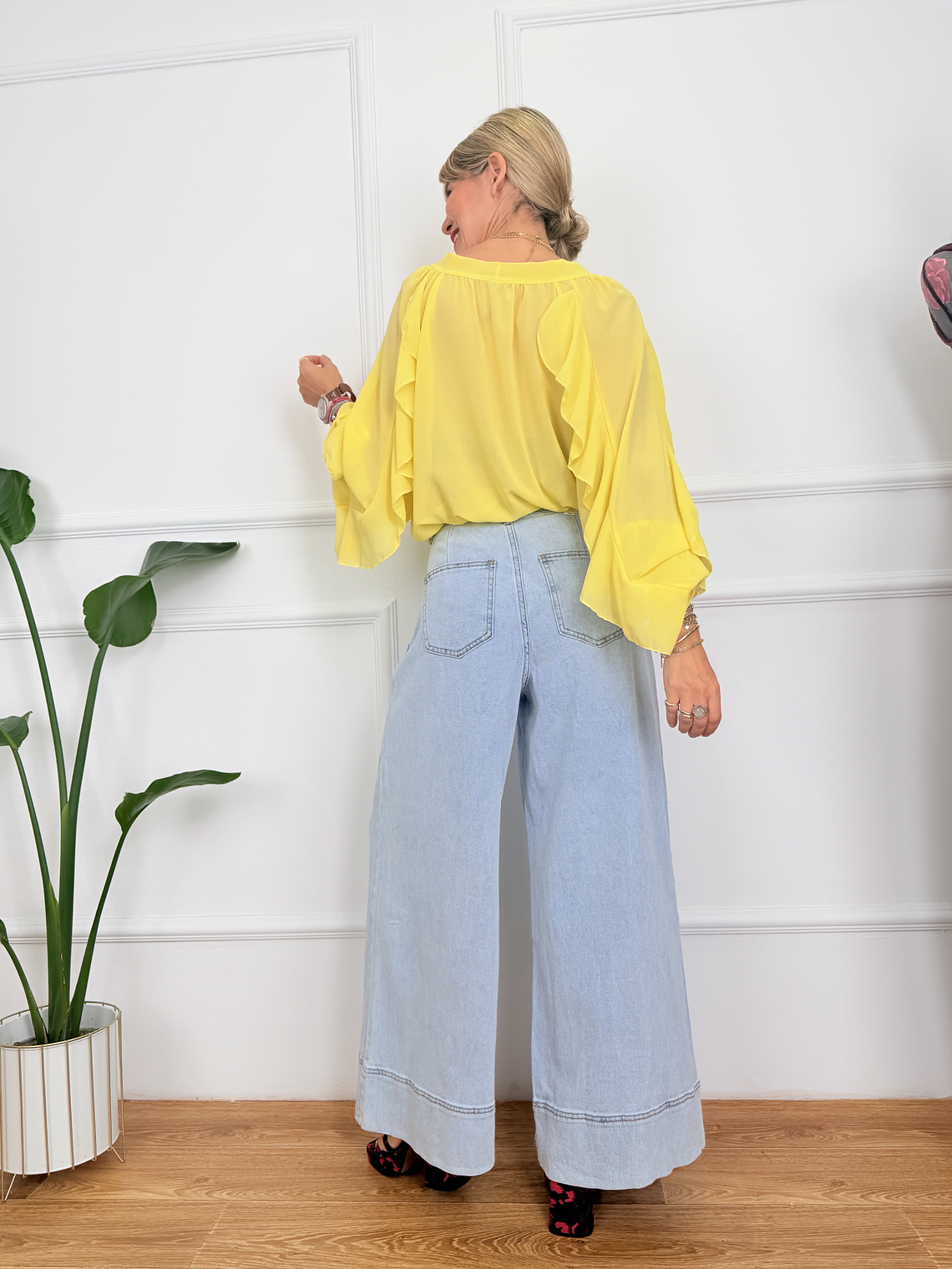 Rozela Shirt 6511 Yellow 4