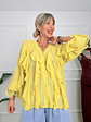 Rozela Shirt 6511 Yellow - thumbnail 1