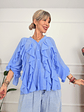 Rozela Shirt 6511 Blue  - thumbnail 1