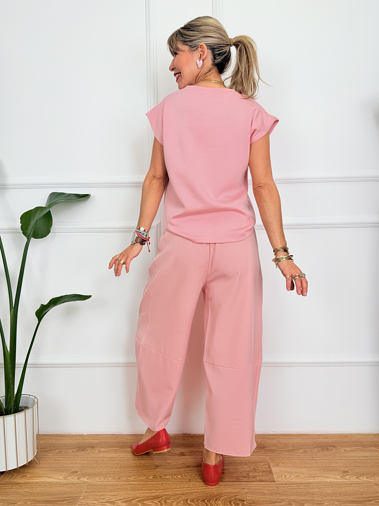 Opulent T-shirt P2121 Pink 4