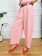 Curve Love Pants 25896 Pink - thumbnail 4