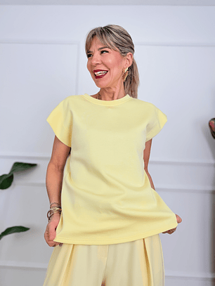 Opulent T-shirt P2121 Banana