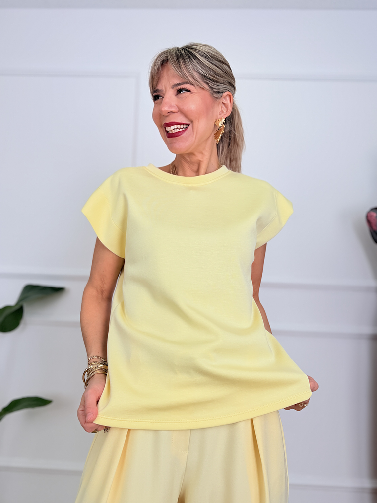 Opulent T-shirt P2121 Banana 1