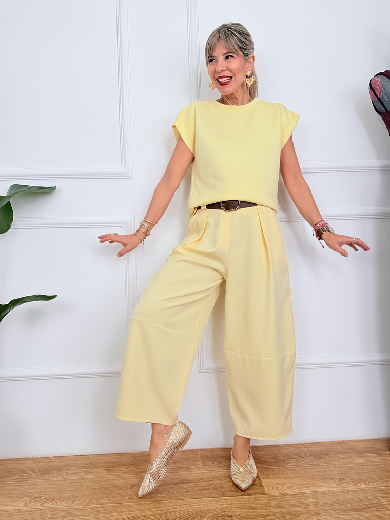 Opulent T-shirt P2121 Banana 3