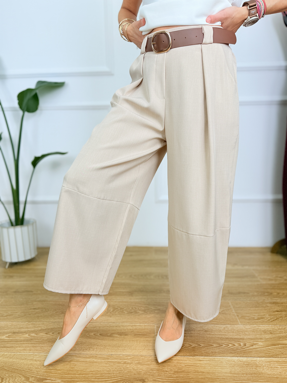 Curve Love Pants 25896 Sand 4