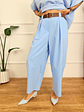 Curve Love Pants 25896 Blue - thumbnail 4