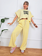 H12811 Crop T-Shirt Yellow - thumbnail 2