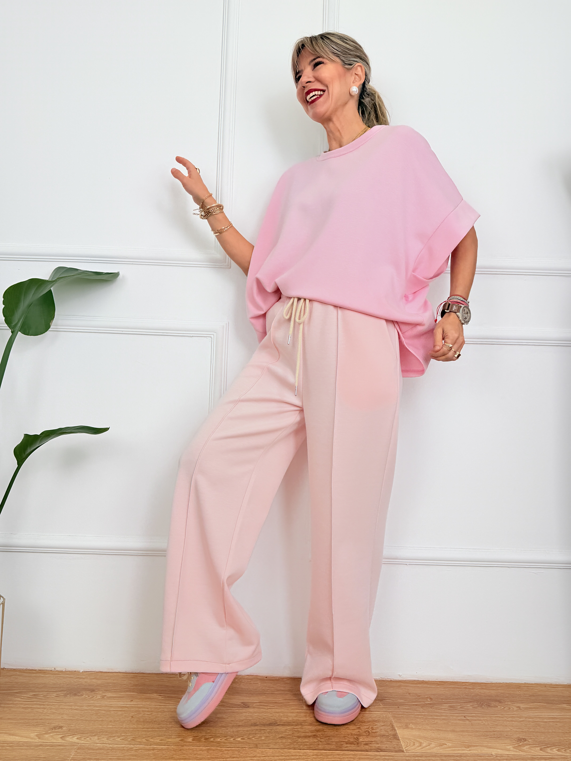 Cloud T-shirt 2537 Pink 3