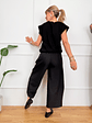 Curve Love Pants 25896 Black - thumbnail 3
