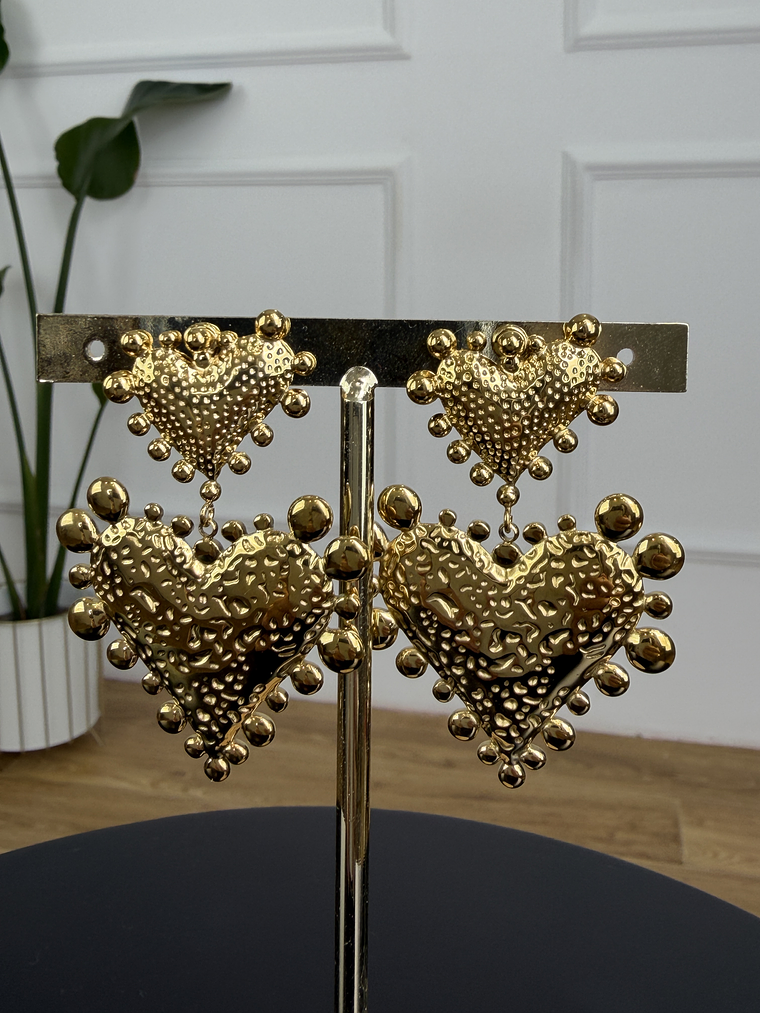 Mexican Hearts Earrings 2