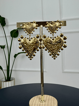 Mexican Hearts Earrings