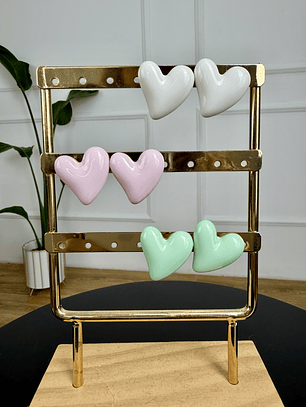 Pastel Petite Corazon Earrings 
