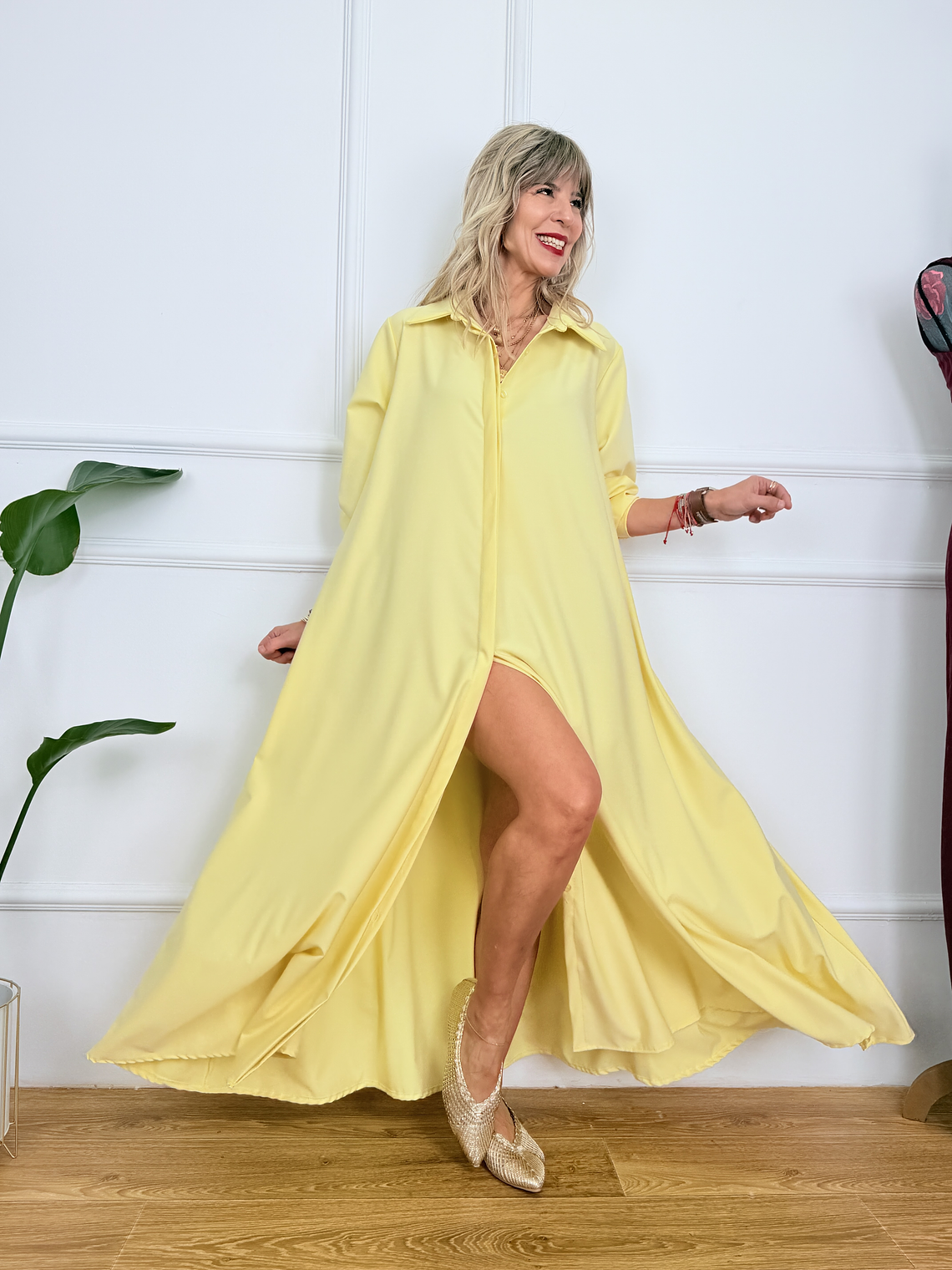 Maison Dress 2664 Yellow 1