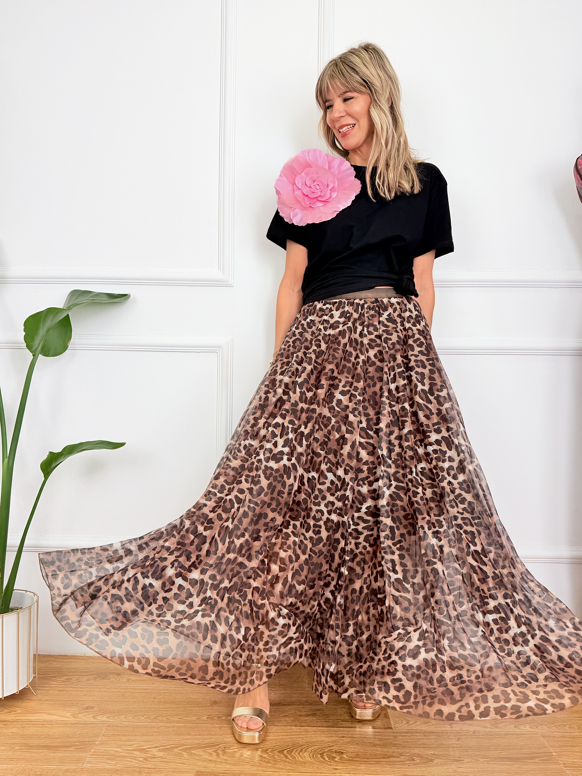 Peonia Blouse 4480 Black 3