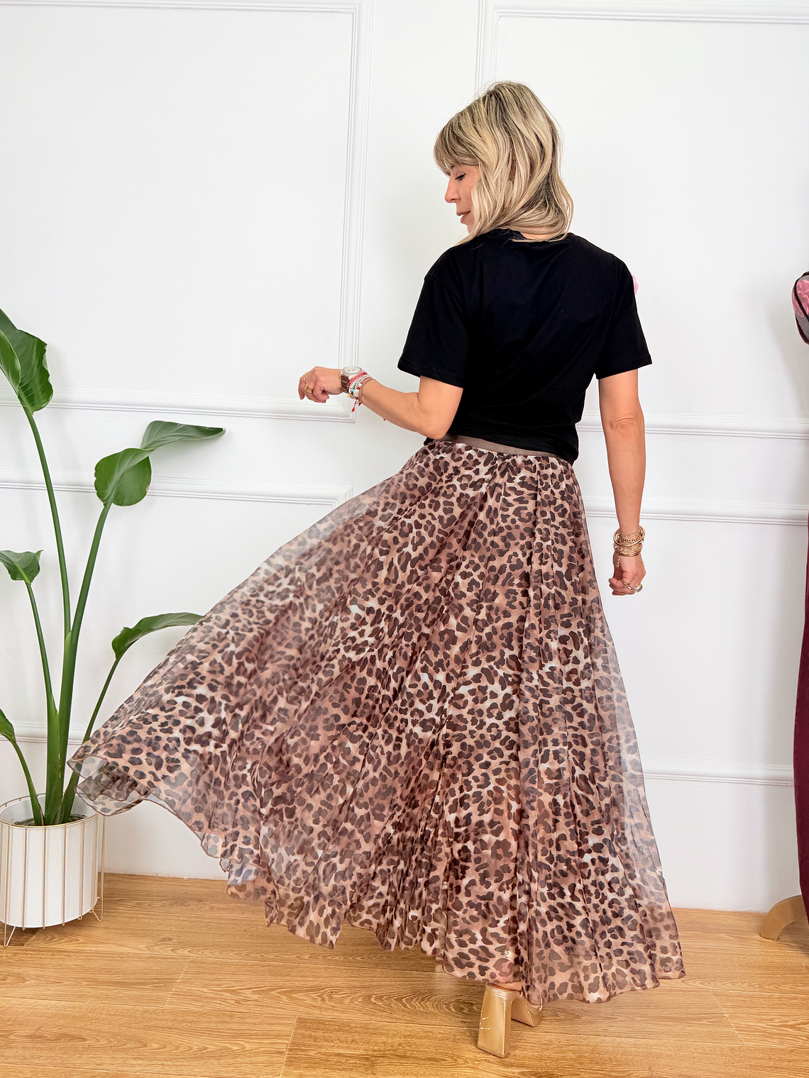 Peonia Blouse 4480 Black 4