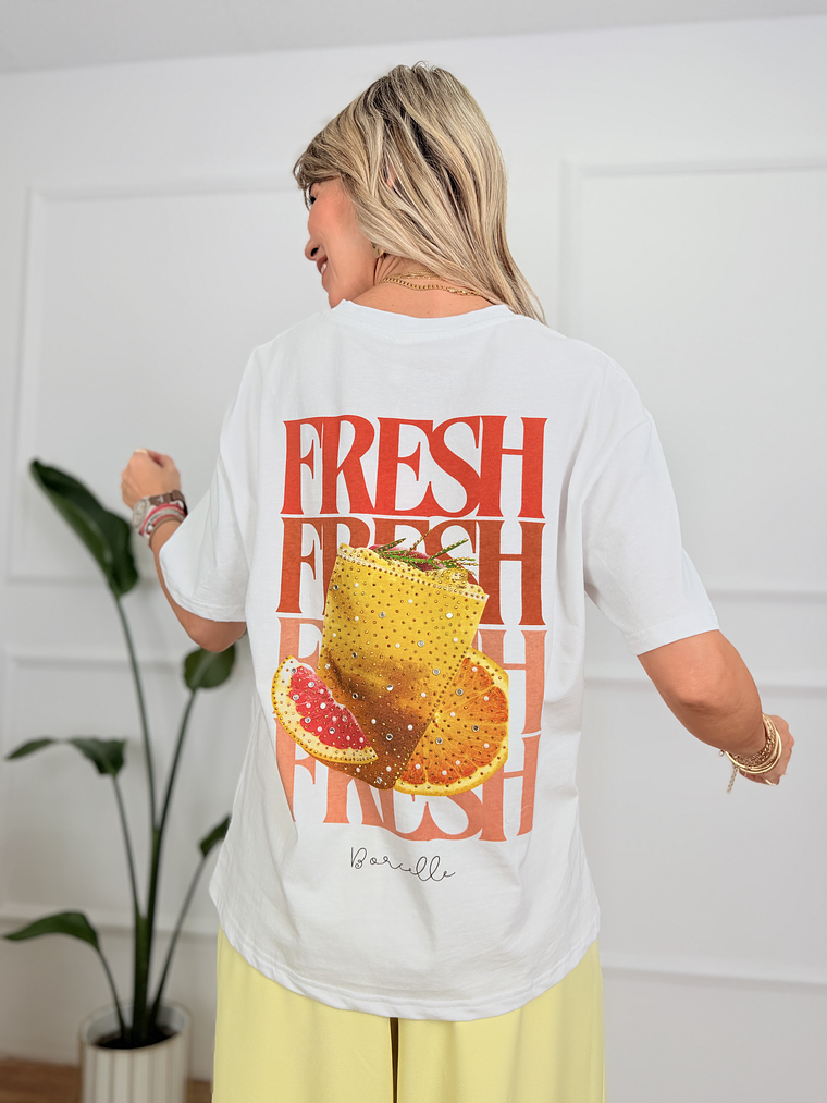 Calma T-shirt 3511 White 1