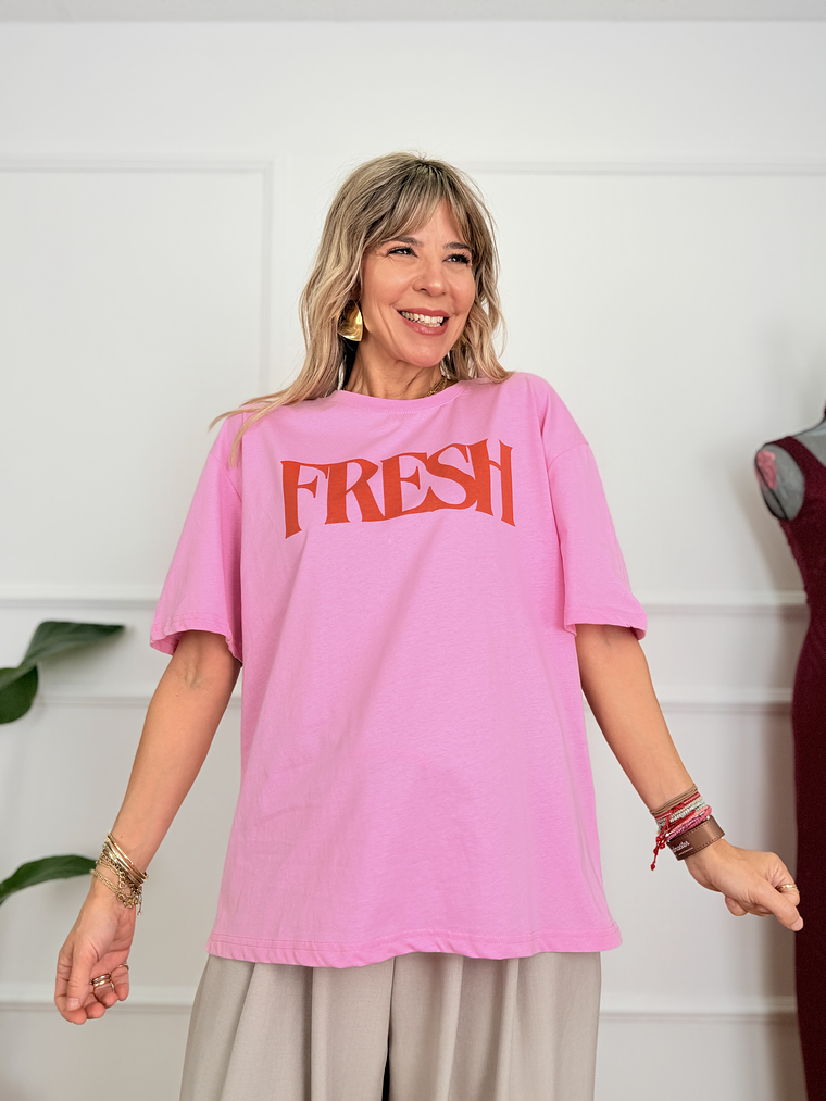 Calma T-shirt 3511 Pink  1