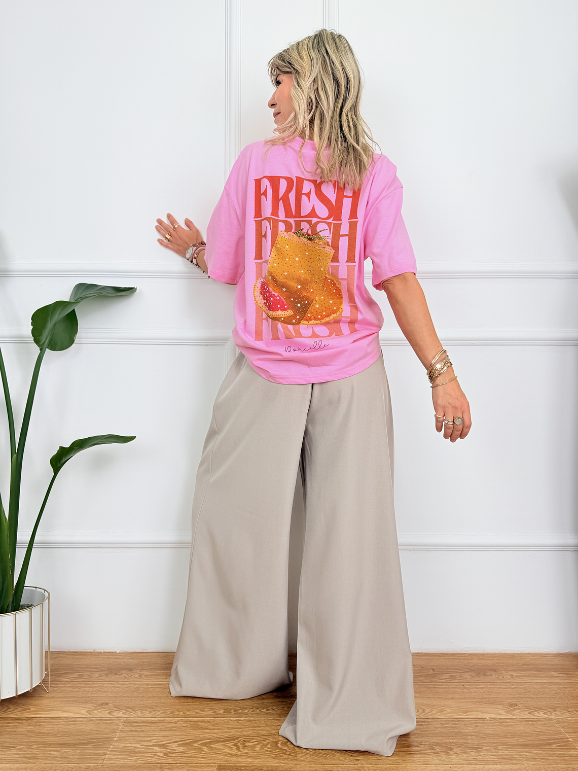 Calma T-shirt 3511 Pink  4