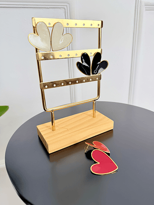 Herzen Earrings (RED)