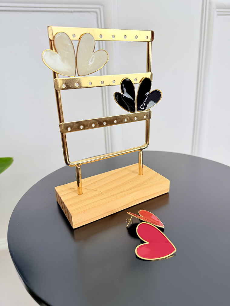 Herzen Earrings (RED) 2