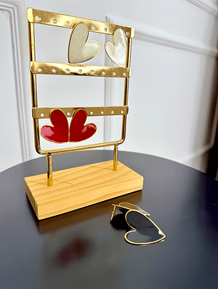 Herzen Earrings (BLACK) 