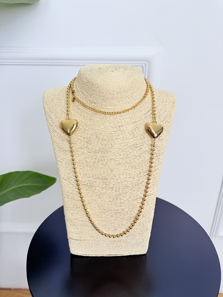 Double Love Necklace  1