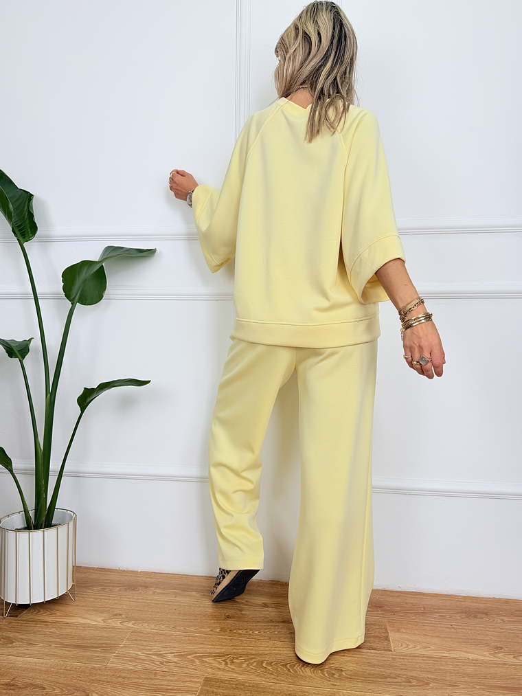 Velour Blouse 3512 Yellow 4