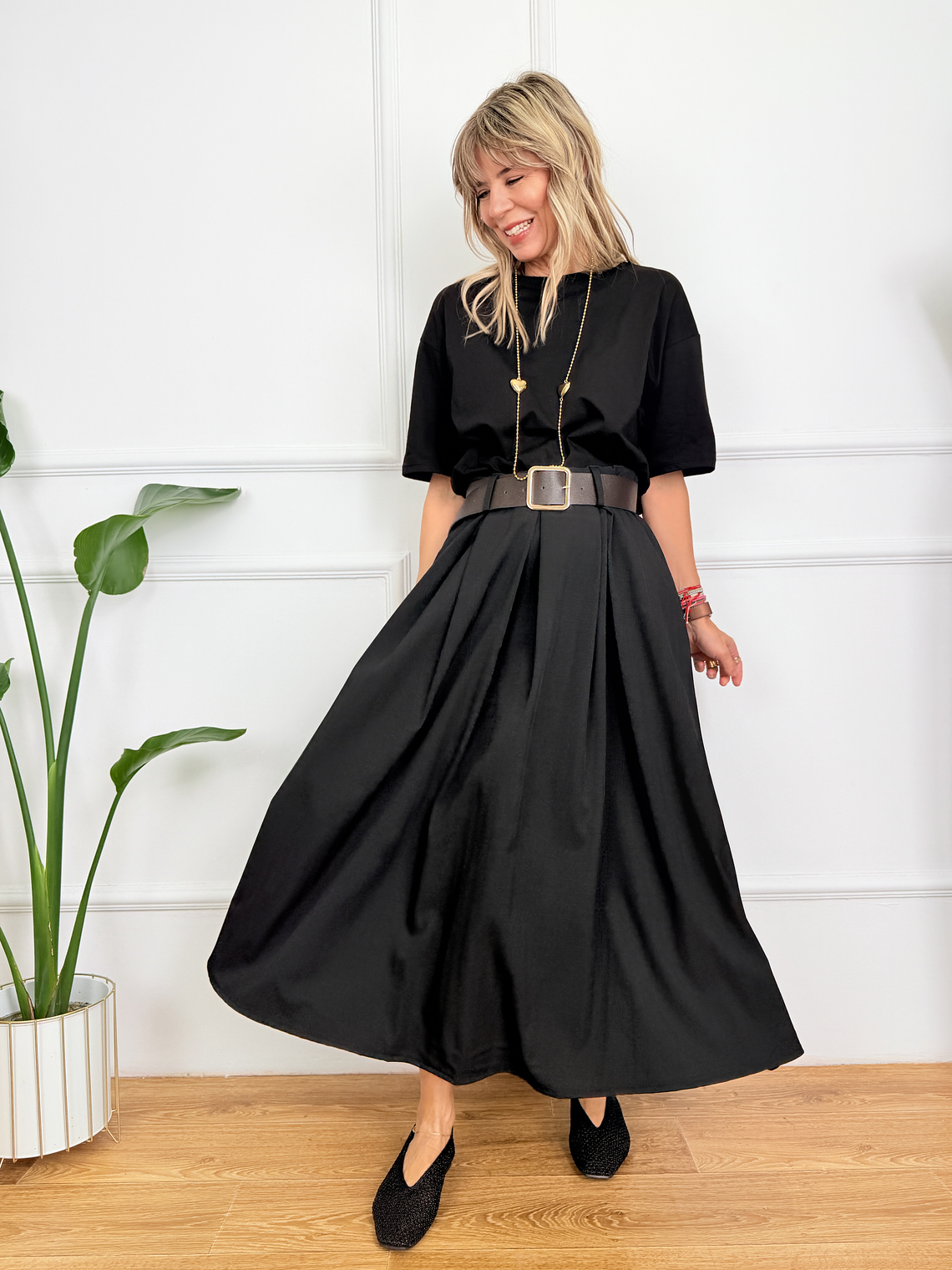 Simple Her Skirt Black 81299 1