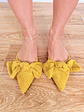 P-1501 Slipper Shoes Yellow - thumbnail 2