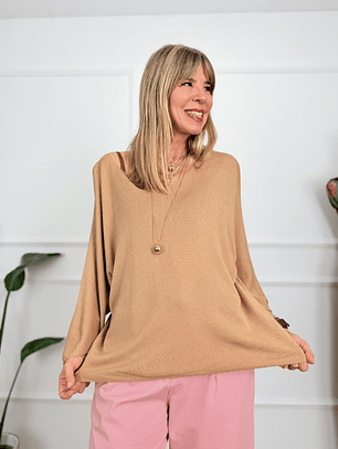 Egide Knit T-Shirt 101125 Camel