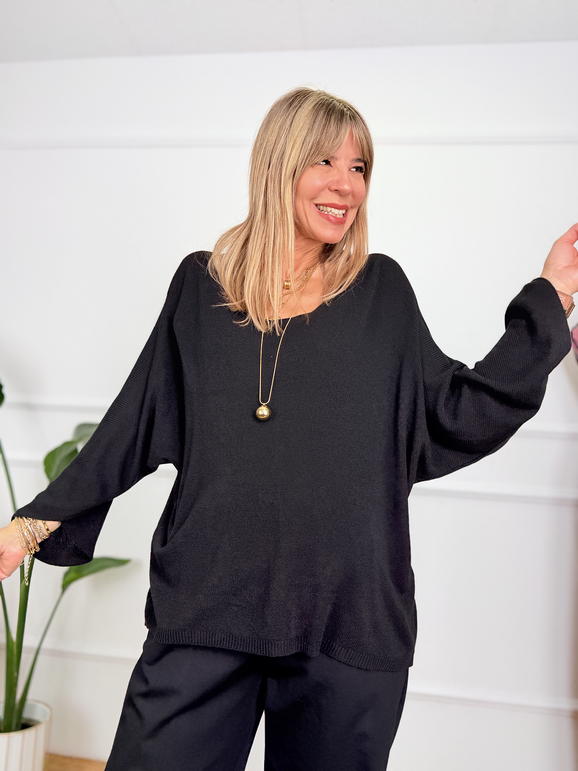 Egide Knit T-Shirt 101125 Black 1