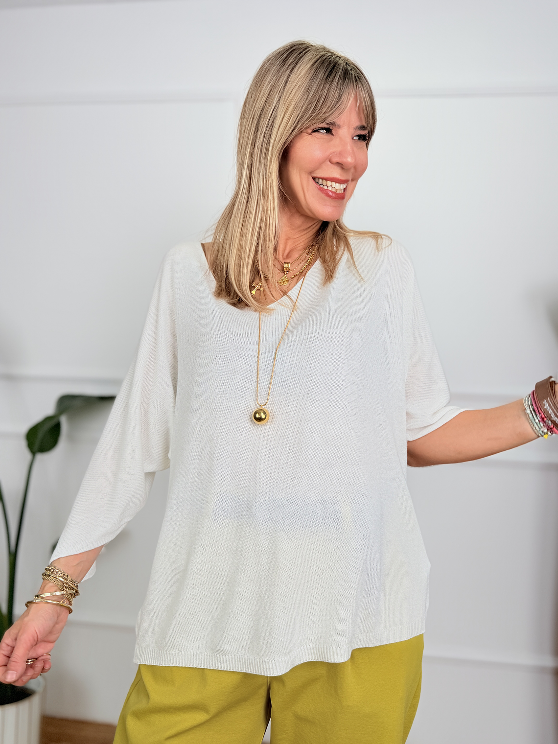 Egide Knit T-Shirt 101125 White 1