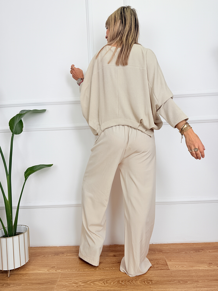 Zest Blouse 5623 Beige 4