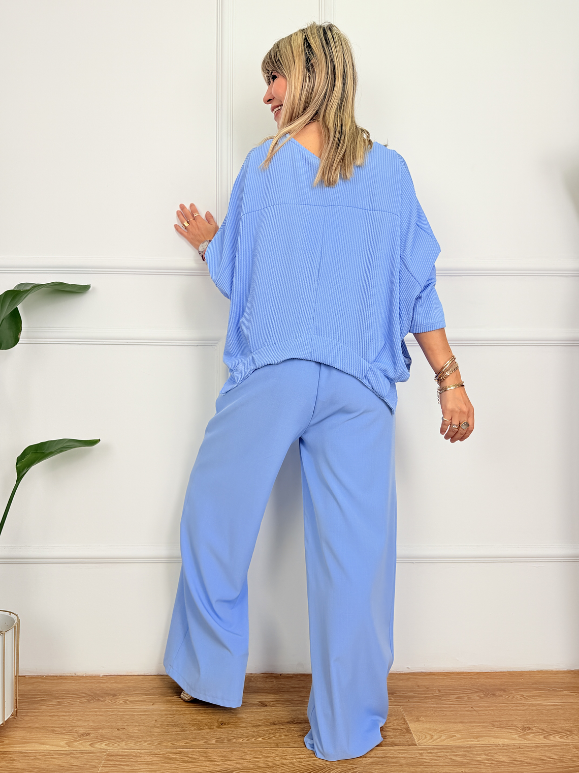 Zest Blouse 5623 Blue 4