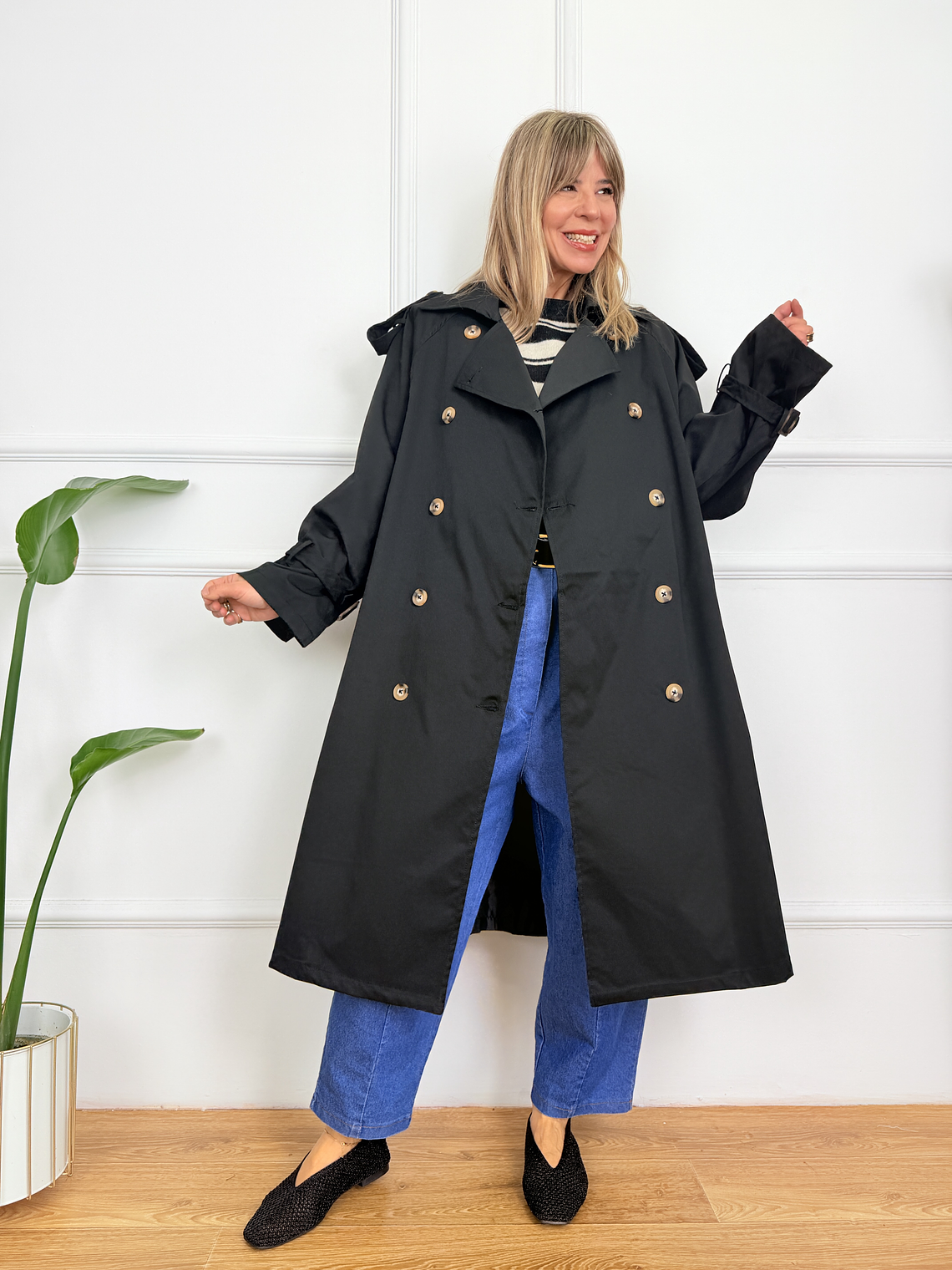 Graziella Coat 8073 Black 1