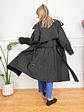 Graziella Coat 8073 Black - thumbnail 4