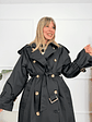 Graziella Coat 8073 Black - thumbnail 5
