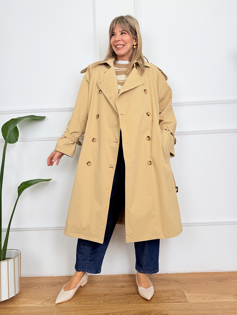 Graziella Coat 8073 Beige  1