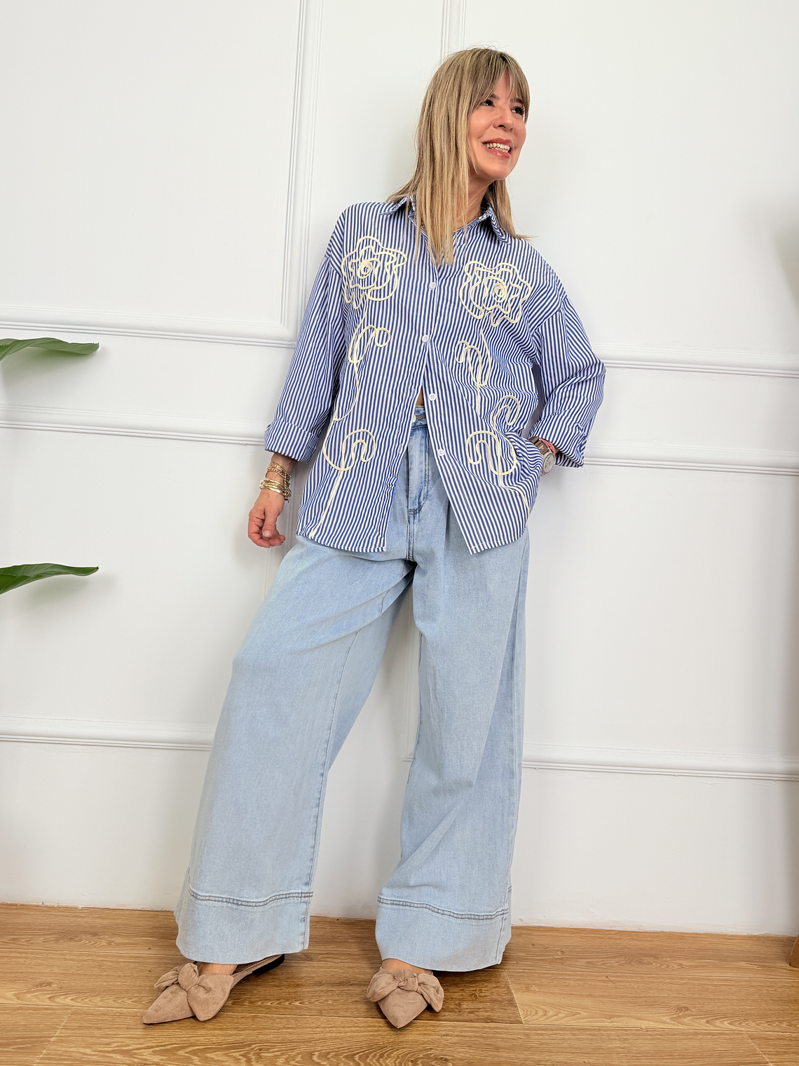 Anthise Y79 Shirt Blue  3