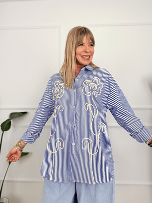 Anthise Y79 Shirt Blue 