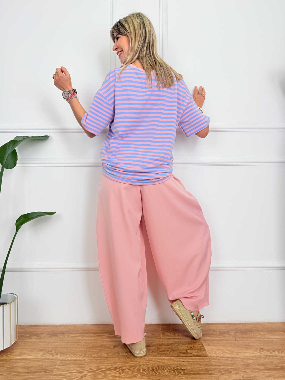 Lily Blouse 8097 Pink 4