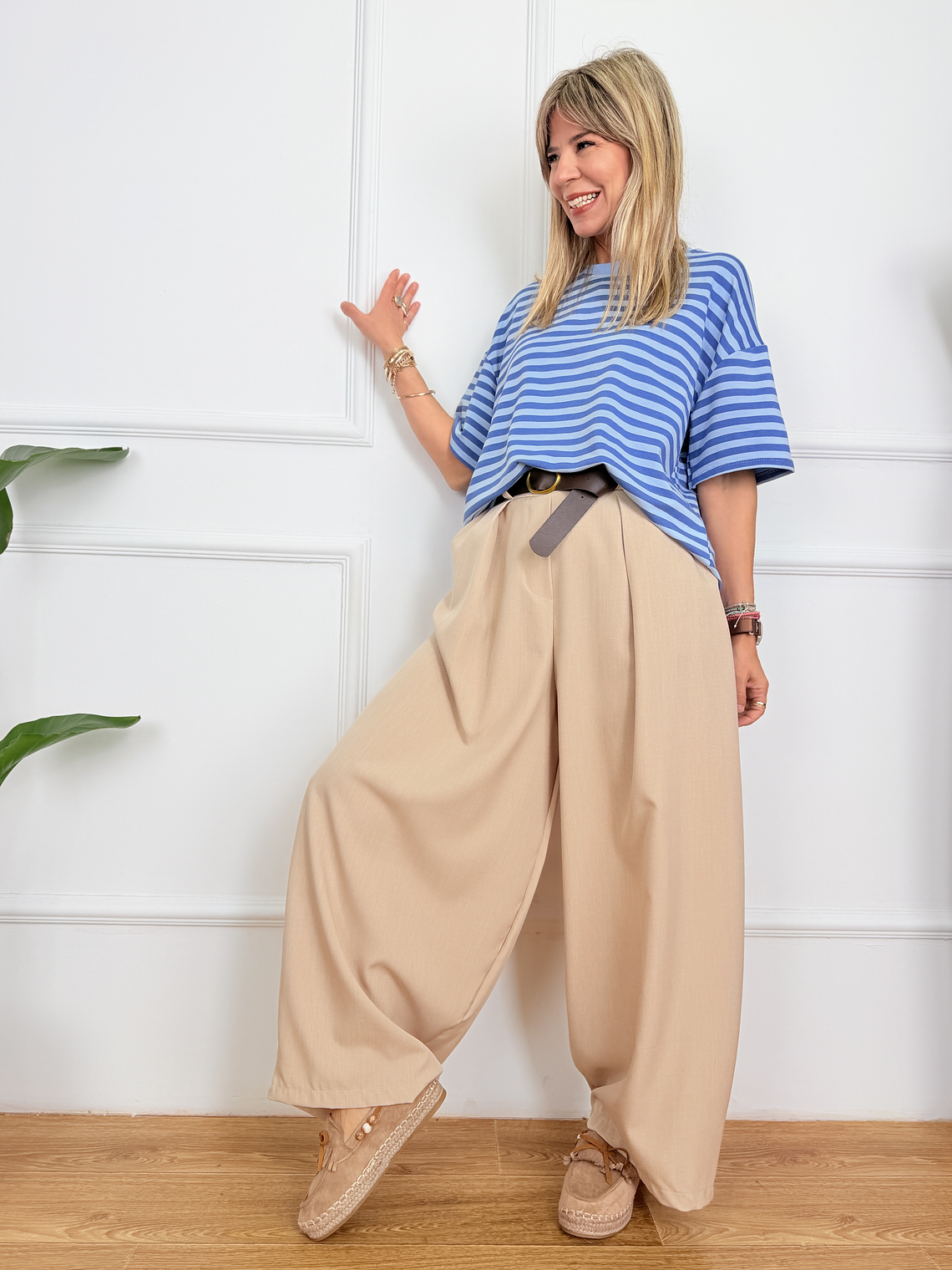 Lily Blouse 8097 Blue  3