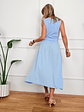 Verde Muse Dress 1971 Baby Blue  - thumbnail 3