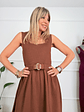 Verde Muse Dress 1971 Brown - thumbnail 4