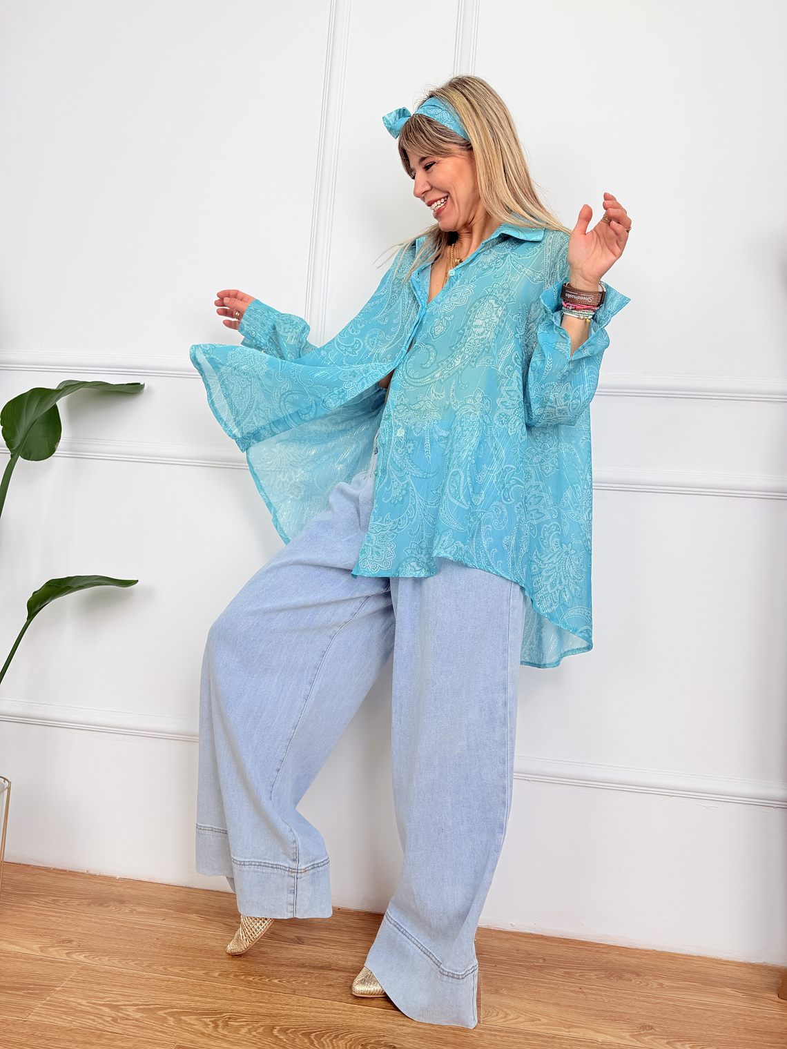 Imelda Floral Shirt 58271  Veraman 4