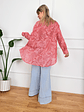 Imelda Floral Shirt 58271  Coral - thumbnail 4