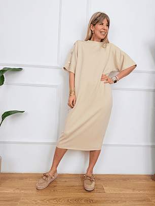 Eloré Dress 57789 Beige